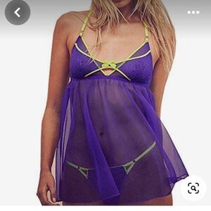 Victoria secret baby doll lingerie